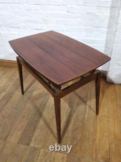 Vintage retro mid century metamorphic side console to a kitchen / dining table
