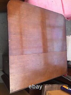 Vintage retro mid century modern Folding Extending Kitchen Dining Table Cabinet