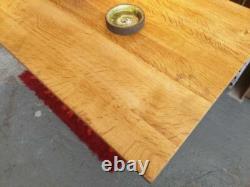 Vintage retro mid century modern wooden Danish kitchen table work office desk