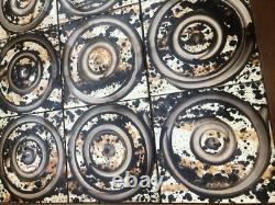 Vintage retro mid century wooden Teak Tiled kitchen table work office desk MCM