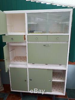 Vintage retro refurbished Hygena 50's 60's kitchen larder/cupboard/pantry