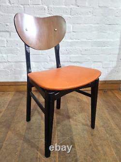 Vintage retro set of 4 kitchen dining chairs