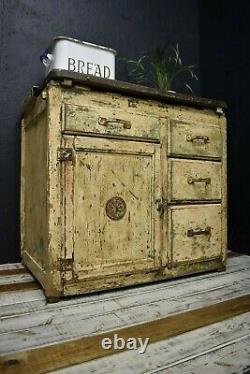 Vintage rustic larder cupboard Original Paint 1930s