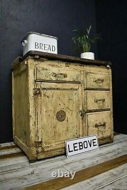 Vintage rustic larder cupboard Original Paint 1930s