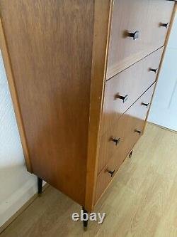 Vintage teak chest of drawers. Mid century