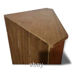 Vintage teak corner cabinet Tall Vintage retro Danish mid century cupboard