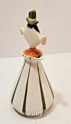 Vtg Holt Howard 1959 Pixieware Italian Dressing Bottle WithStopper Cork Ceramic