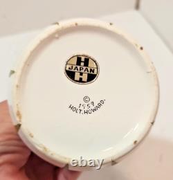 Vtg Holt Howard 1959 Pixieware Italian Dressing Bottle WithStopper Cork Ceramic