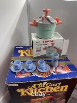 Vtg Retro 80's Bluebird A La Cart Kitchen Bundle Play Toy Nostalgia Prop Gift