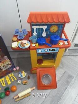 Vtg Retro 80's Bluebird A La Cart Kitchen Bundle Play Toy Nostalgia Prop Gift