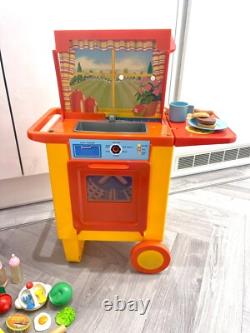 Vtg Retro 80's Bluebird A La Cart Kitchen Bundle Play Toy Nostalgia Prop Gift