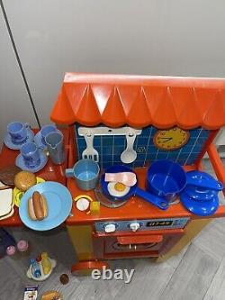 Vtg Retro 80's Bluebird A La Cart Kitchen Bundle Play Toy Nostalgia Prop Gift