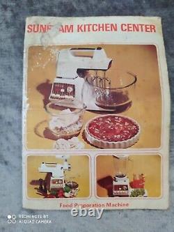 WRKING SUNBEAM Kitchen Center Vintage Mixer Food RETRO Blender Mincer Movie Prop