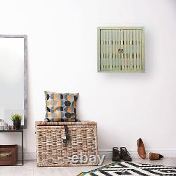 Wall cabinet Bamboo Storage Unit 2 Shelves Adjustable Hanging Storage Unit