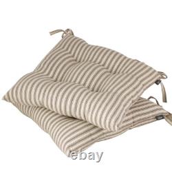 Waterproof Indoor Kitchen Dining Chair Cushions Patio Furniture Fabric Seat Pads