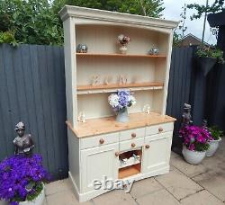 Welsh Dresser, French dresser, Sideboard, Cupboard, Buffet, Pine, Vintage