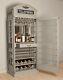 White Star Drinks Cabinet Iconic Bt Telephone Box Style Bar In Stone Grey