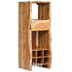 Wooden Wine Rack Bottle Vintage Storage Cabinet Bar Holder Kitchen Dining Room