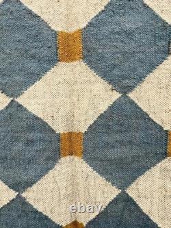 Wool Jute Farmhouse handwoven hallway, dinning, Kitchen Carpet Rug Area Rugs