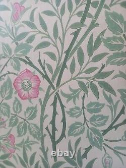 X2 1980s Vintage MORRIS & CO Sweetbriar Wallpaper Rolls 90s Wm7421/4 Sanderson