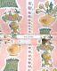 X2 90s Vintage Laura Ashley Wallpaper Retro Cottagecore Kitchenalia Country Pink