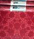 X3 1960s Vintage Crown Wallpaper Rolls Damask 70s Retro Mcm Kitsch Retro Red