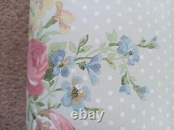 X3 1990s Vintage SANDERSON Wallpaper Rolls Floral 80s Retro Flowers Cottagecore