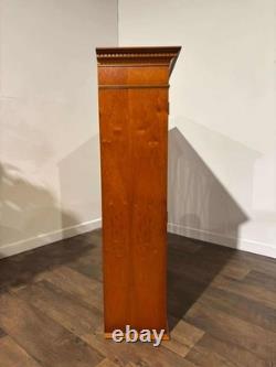 Yew Wood Display Cabinet