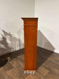 Yew Wood Display Cabinet