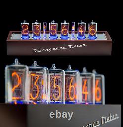 Z5660 Nixie Tubes Clock RGB Divergence Meter (as IN-18) FREE delivery 2-5 Days