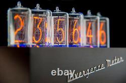 Z5660 Nixie Tubes Clock RGB Divergence Meter (as IN-18) FREE delivery 2-5 Days