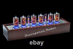 Z5660 Nixie Tubes Clock RGB Divergence Meter (as IN-18) FREE delivery 2-5 Days