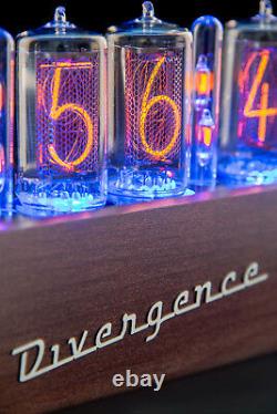 Z5660 Nixie Tubes Clock RGB Divergence Meter (as IN-18) FREE delivery 2-5 Days