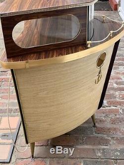 1950 Vintage Retro Bateau / Bateau Cocktail Bar Kitsch, Man-cave, Tiki Party