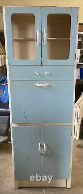 1950s 1960s Retro Vintage Dresser Cabinet Unité Larder Pantry Armoire
