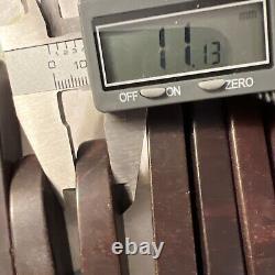 21 Ustensiles de Cuisine Vintage en Bakélite avec Poignée - Grand Mélange de Couleurs Rouge, Jaune, Orange