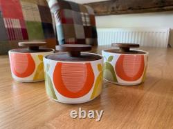 3 x Pots à thé/café/sucre/objets précieux Orla Kiely Pear rares VENEZ DÉCOUVRIR MES AUTRES ARTICLES