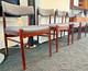 4 Chaises De Salle à Manger En Bois De Rose Danoises Années 1960 Rétro Vintage Milieu De Siècle Livraison Gratuite