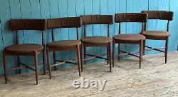 4 G Plan Koford Larsen MID Century Retro Teck Dining Kitchen Chairs Delivery