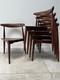 5 Chaises CŒur Hans Wegner Pour Fritz Hansen - Vintage Rétro Cuisine Salle à Manger Danoise