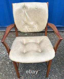 6 Chaises de Salle à Manger Teak McIntosh Rétro Vintage des Années 1970 Livraison Gratuite