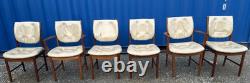 6 Chaises de Salle à Manger Teak McIntosh Rétro Vintage des Années 1970 Livraison Gratuite