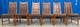 6 Chaises De Salle &agrave; Manger Mcintosh En Teck, Style Milieu Du Si&egrave;cle, R&eacute;tro Vintage Des Ann&eacute;es 1970, Livraison Gratuite