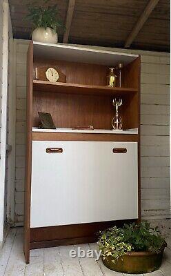 Armoire à boissons / Bibliothèque Vintage Teck G-Plan Fresco Mid Century