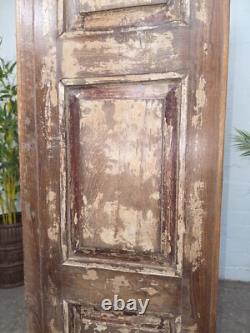 Armoire à boissons de cuisine en bois laqué indien vintage récupéré, autoportante