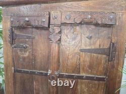 Armoire à boissons de cuisine vintage en bois massif indien récupéré