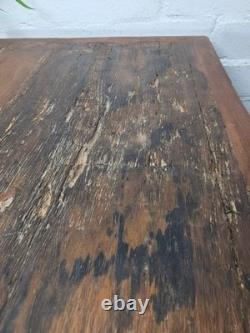 Armoire à boissons de cuisine vintage en bois massif indien récupéré