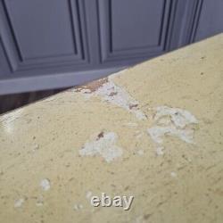 Armoire-buffet armoire armoire florale peinte rétro vintage en bois à moderniser