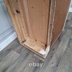 Armoire-buffet armoire armoire florale peinte rétro vintage en bois à moderniser