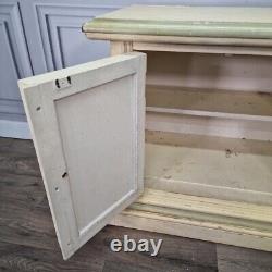 Armoire-buffet armoire armoire florale peinte rétro vintage en bois à moderniser